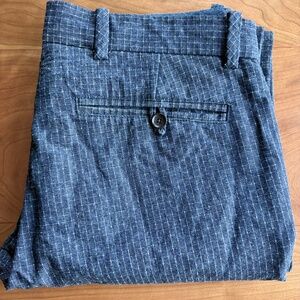 RARE GUSTIN #204 INDIGO RIPSTOP CHINOS Tag 31, fit 30
